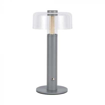 1W LED Table Lamp 1800mAh Battery Rechargeable  Champagne Body 3 in 1, 150 x 300