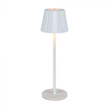 4W LED Table Lamp 3IN1 White form of a pleat