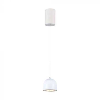 LED Hanging Lamp D:100mm Adjustable Wire & Touch Light ON/OFF 3000K Light White Body 