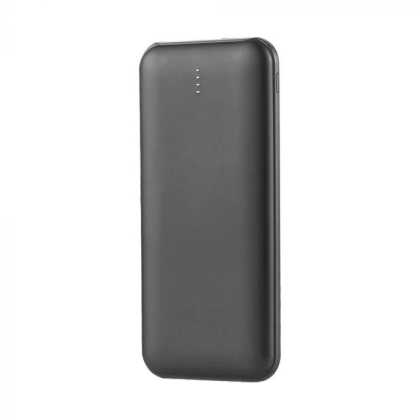 10000 mAh POWER BANK 2A , 30 cm TYP-C Kabel Schwarze Farbe