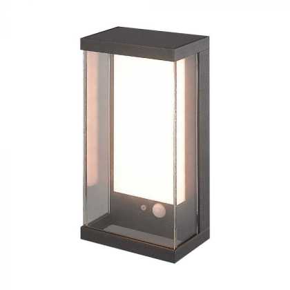 1W SMD Garden Wall Light 3000K Dunkelgrauer Körper  IP54