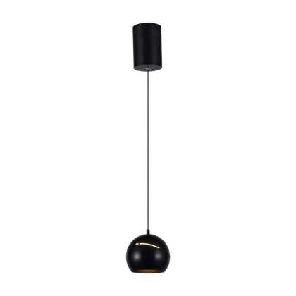 8.5W LED Hanging Lamp Φ100 Black Body 3000K