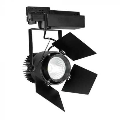 33W LED Tracklight SAMSUNG CHIP Black Body 4000K