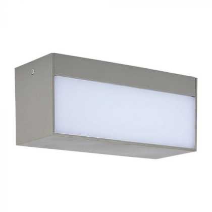 12W LED With Large Light beam in two directions, 3000K Grey Body, Outdoor IP65
