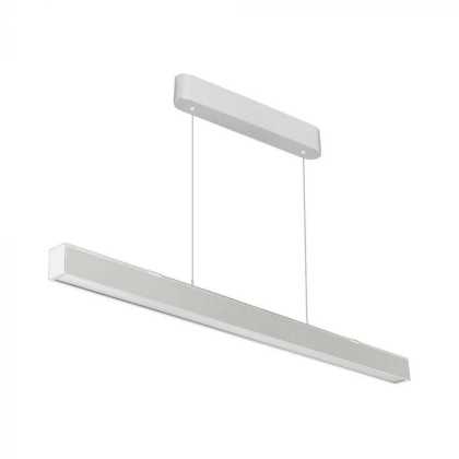 40W LED Linear Hanging Light 3 in 1 White Body