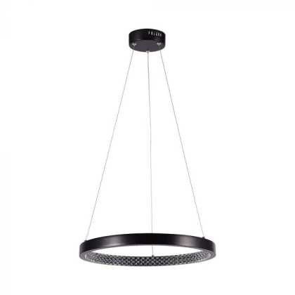 19W LED Designer Hanging Lamp Black 3000K