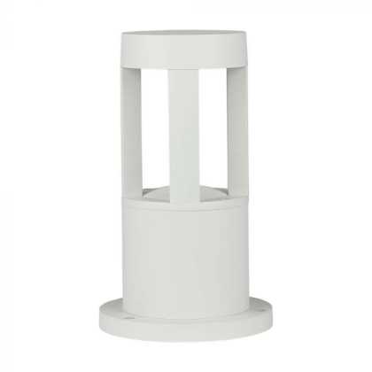 10W LED Bollard Light White Body 25cm Height CREE Chip 5000K