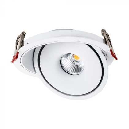 20W LED COB Downlight 3 in 1 Weißer Körper