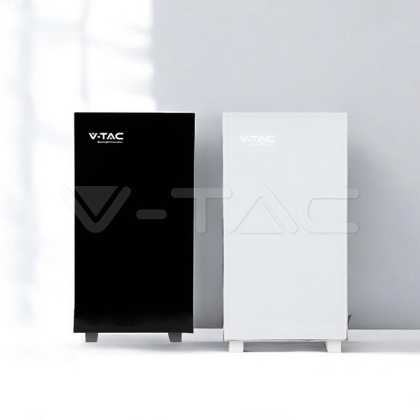 14,33 kWh Lithiumbatterie IP20 6000 Zyklen Designer Schwarzes Gehäuse