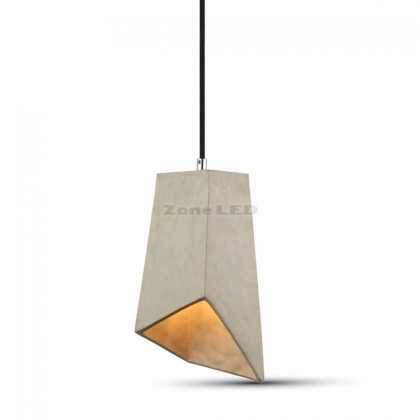Pendant Light Concrete+Lampshade 155/155мм