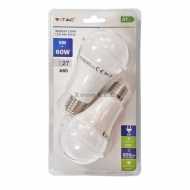LED Bulb - 9W E27 A60 Thermoplastic 3Step Dimming 2700K 2 PCS/Blister