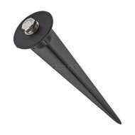 Floolight Spike Black D60 x H265mm for up to 50W