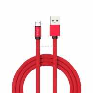 1 m Mikro USB Kabel Rot Ruby Series
