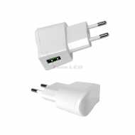 USB Travel Adaptor With Double Blister Package White