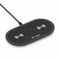 10W Wireless Charging PAD Black - Black Color