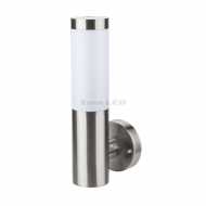  LED Wall Fitting Stainless Steel Body IP44 E27 Holder