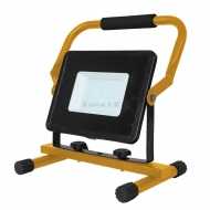 100W LED SMD Slim Floodlight with Stand And EU Plug Black Body 3M cable 4000K