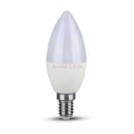 5.5W E14 LED Plastic Candle BULB Dimmable SAMSUNG Chip 6400K