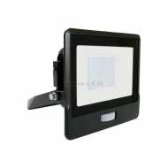 30W LED Sensor Floodlight With SAMSUNG Chip  4000K Black Body 