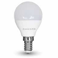 4.5W E14 LED Kunststoff P45 Lampe  6500K