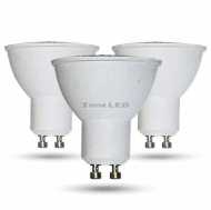 4.5W LED Spot Lampe GU10 SMD 6500K 3 Stück/Packung Milchige Abdeckung
