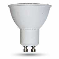 LED Spotlight - 5W GU10 SMD White Plastic 320Lm 6400K 3PCS/PACK 110° 