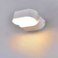 6W LED Wall Light White Body IP65 Adjustable angle light 3000K