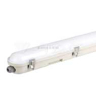  36W LED Wasserdichte Lampe 120cm mit Samsung CHIP Milchige Abdeckung + SS clips 6400K