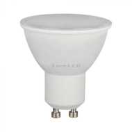 4.8W  Smart Spot Kunststoff Lampe mit GU10 Sockel, Funkfrequenzsteuerung Fernbedienung Dimmbar RGB + 4000 K 100?  