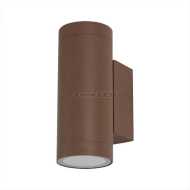 GU10-Lampe zylindrischer K?rper Corten-