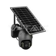 WIFI Intelligente HD-Solarenergie-PTZ-Kamera mit Schwarzer K?rper des Sensors