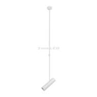 GU10 Aluminum Lamp With Adjustable Holder  White Fitting Body 