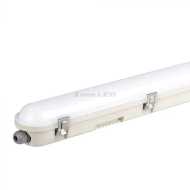 36W LED Waterproof Lamp 120cm With SAMSUNG CHIP Milky Cover + SS clips 4000K 