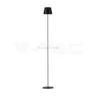 4W LED Floor LAMP 4400mA BATTERY 3000K IP54 Black Body 