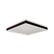 48W LED Designer Ceiling Light Square Black 4000K Dimmable