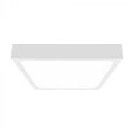 18W LED Ceiling Light Square Microwave Sensor White Frame 4000K IP44