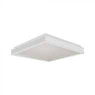 48W LED Designer Ceiling Light Square White 4000K Dimmable