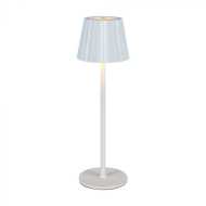 4W LED Table Lamp 3IN1 White form of a pleat