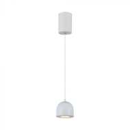 LED Hanging Lamp D:100mm Adjustable Wire & Touch Light ON/OFF 3000K Light Grey Body 