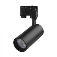 30W LED COB Tracklight 3 in 1 Black Body