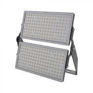 500W Super High Power LED Floodlight 1m. Cable 4000K Black Body IP65 120lm/W