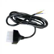Power Cable Black 1.5m 3x0.75mm²