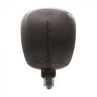 4W LED-Glühbirne  E27 Filament Vasenform Schwarz