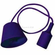 E27 Pendant Holder Purple