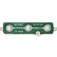 LED Module 3SMD Chips SMD5050 Green IP67