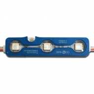 LED Modul SMD 5050 3 LED Blau IP67